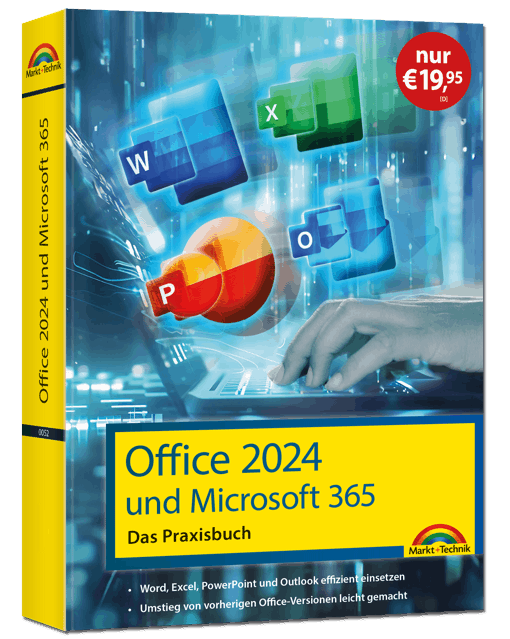 
Office 2024 und Microsoft 365 auf dem PC, Notebook oder Tablet gekonnt anwenden
