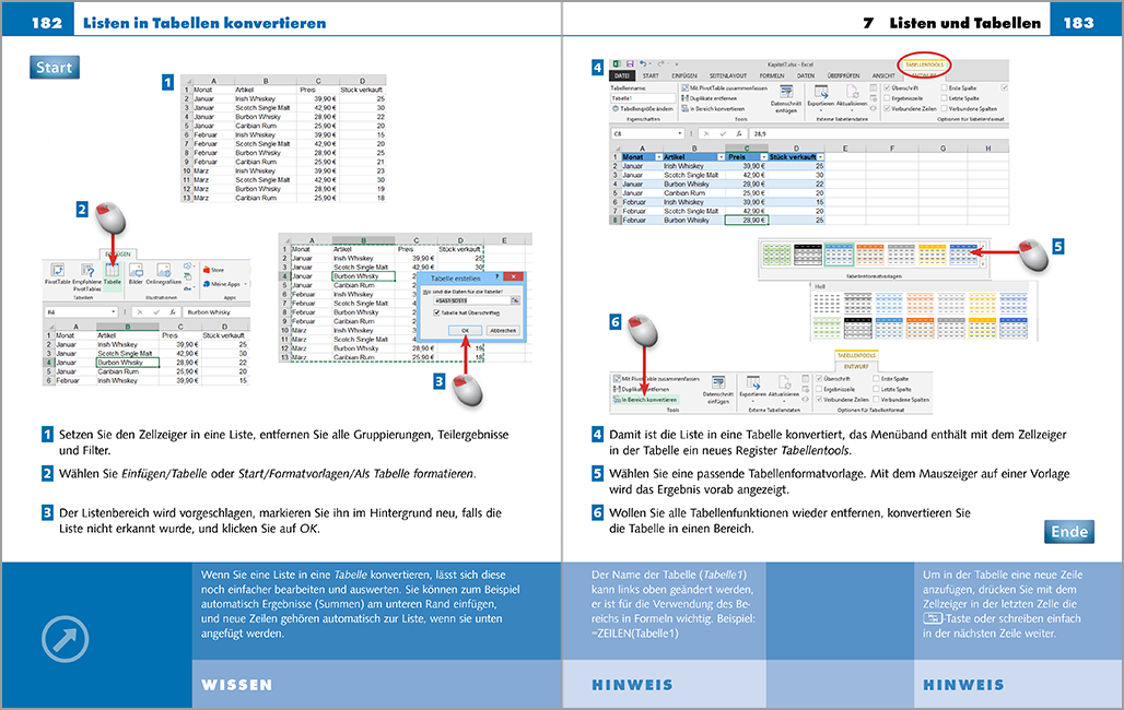 Excel 2016 - Sehen und Können