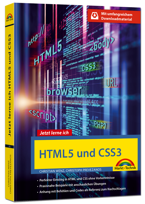 Jetzt lerne ich HTML5 und CSS3 - 2.Auflage!