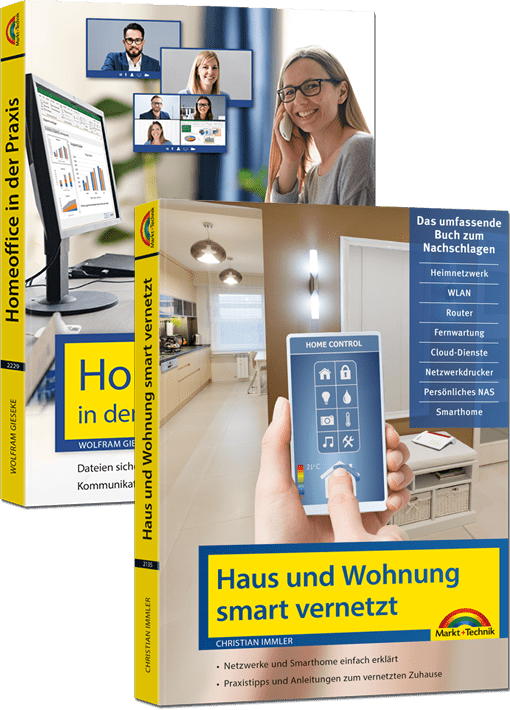 Haus und Wohnung smart vernutzt und Homeoffice - Bundle