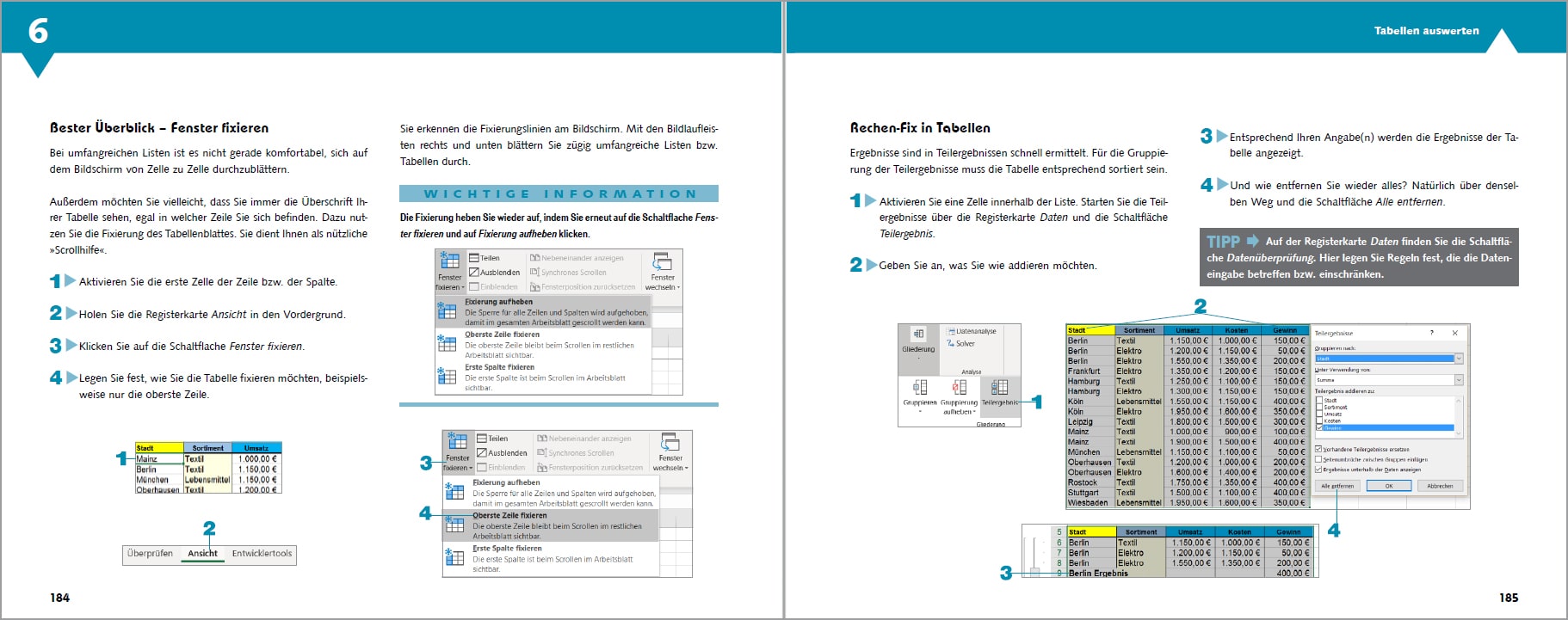 Schnell zum Ziel - Excel 2019