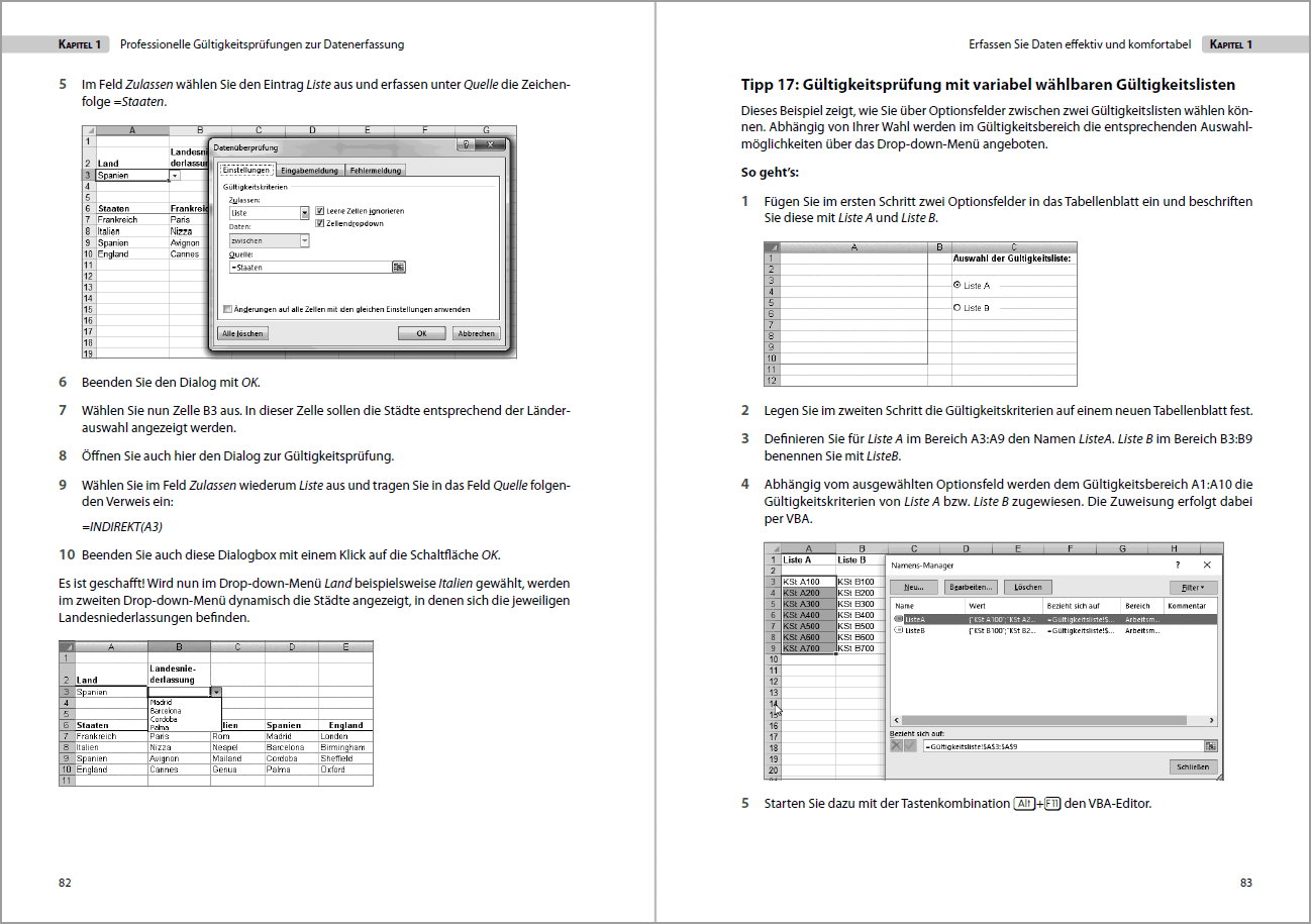 Excel - Formeln + Funktionen