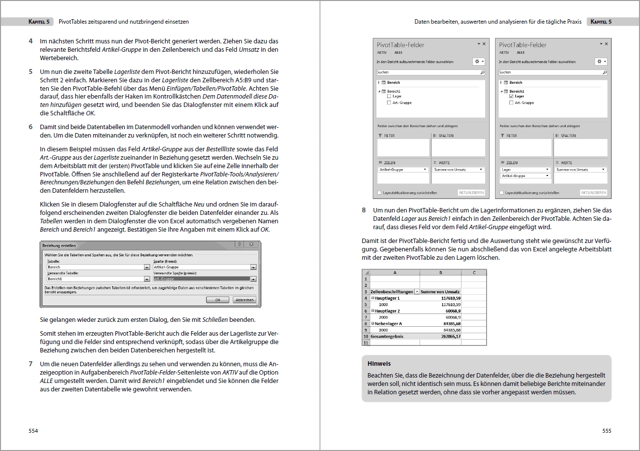 Excel - Formeln + Funktionen