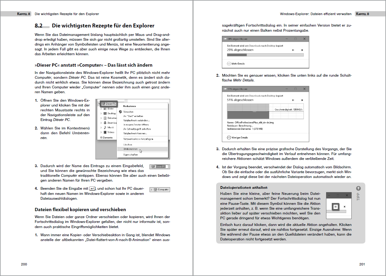 Windows 10 – Das Praxisbuch - 6. aktualisierte Auflage