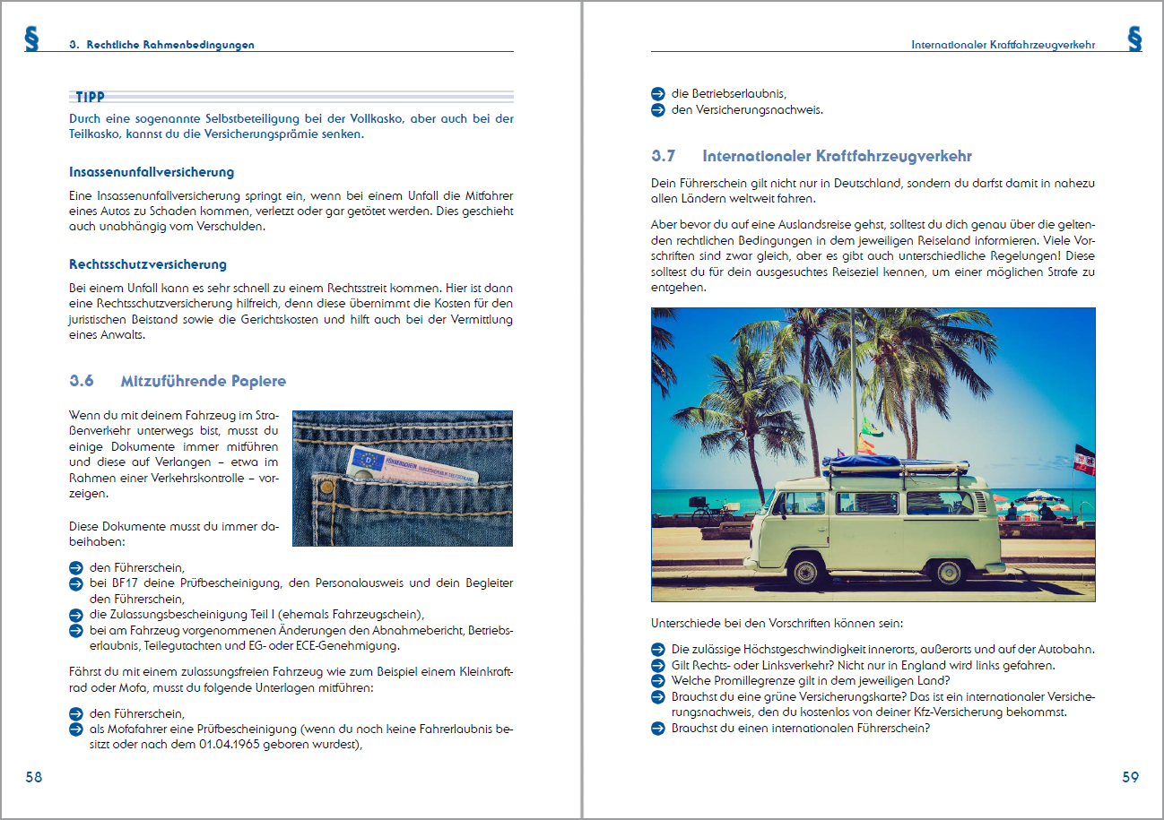 Führerschein-Handbuch Klasse B