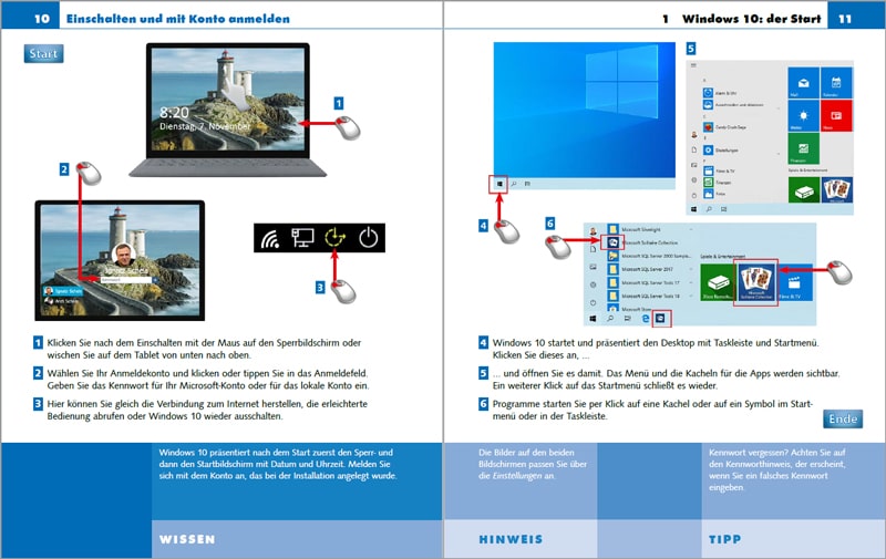 Windows 10 – Bild für Bild - Sehen und Können