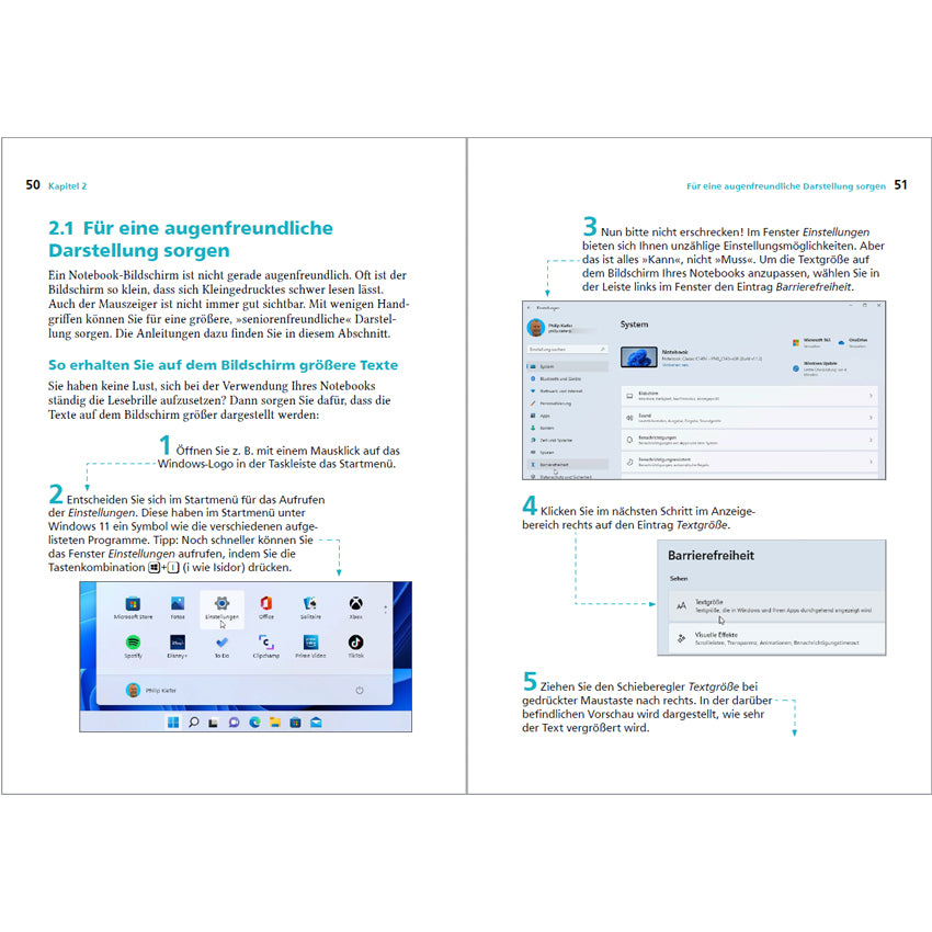 Notebook mit Windows 11 – Leichter Einstieg für Senioren