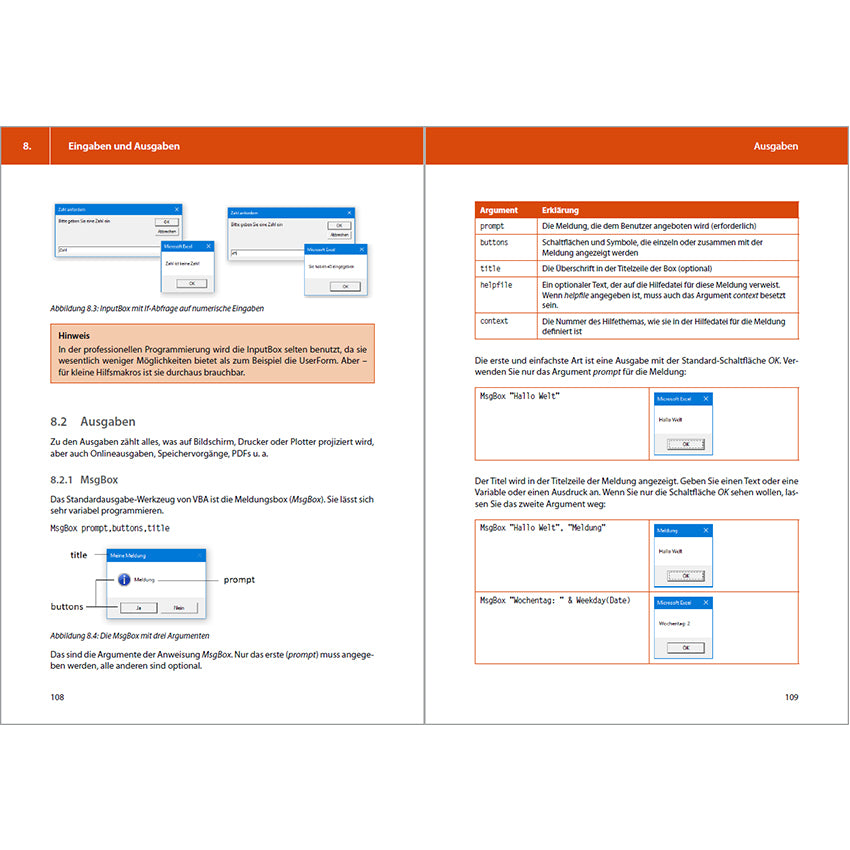 Excel 2021 VBA-Programmierung