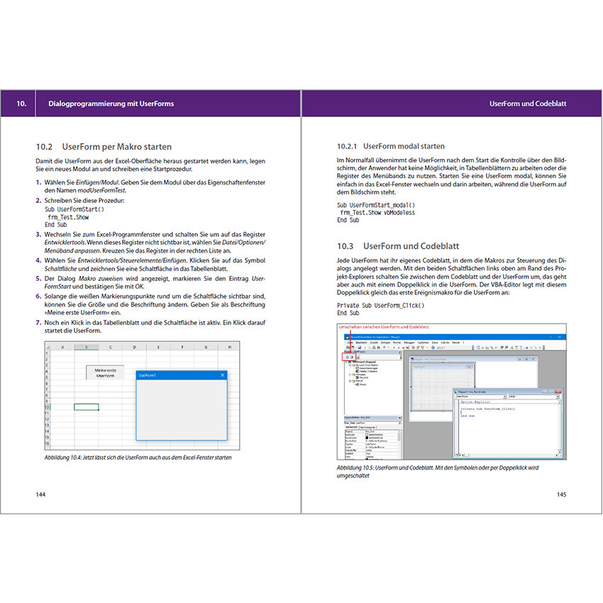 Excel 2021 VBA-Programmierung