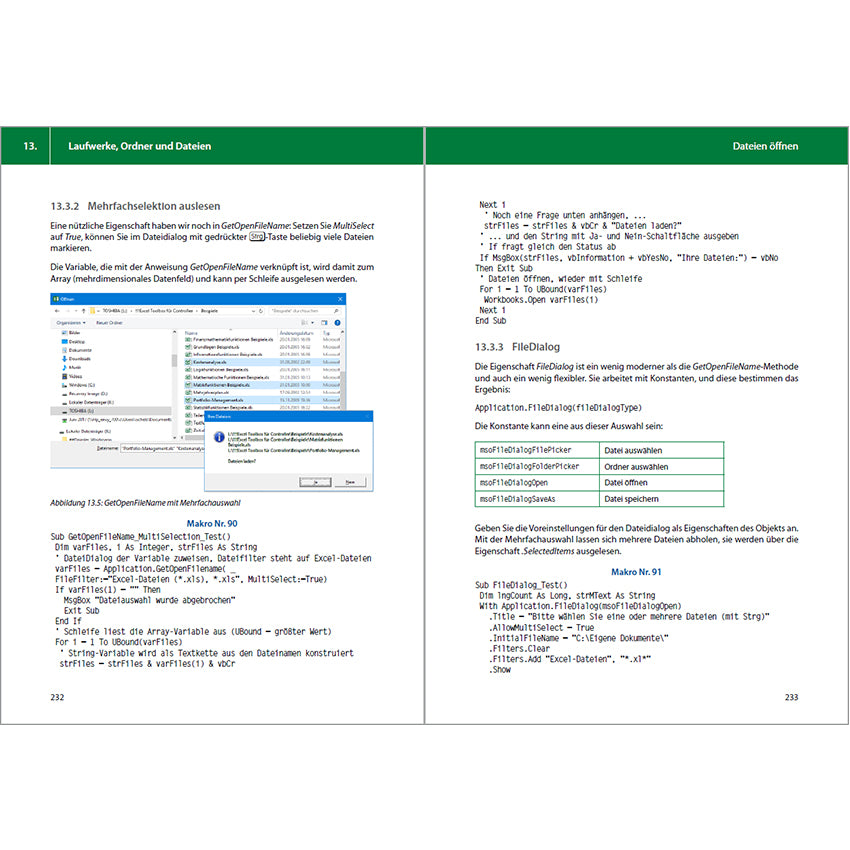 Excel 2021 VBA-Programmierung