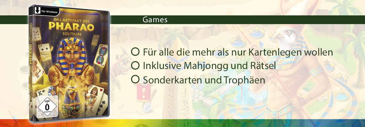 Das Artefakt Des Pharao Solitaire - Abenteuerspiel