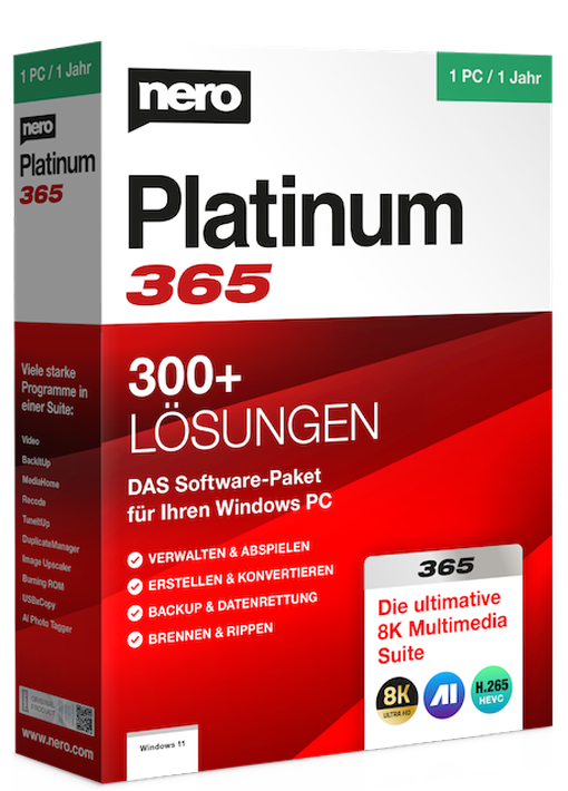 Nero Platinum 365 - Version 2024