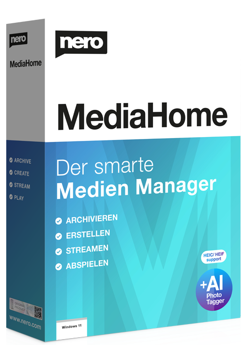 Nero Media Home Unlimited 2024 - Der smarte Foto Manager