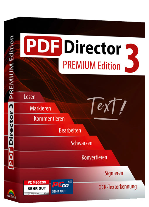PDF Director 3 Premium - PDFs direkt bearbeiten, konvertieren ...