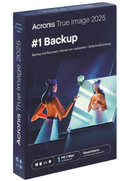 Acronis True Image 2025 - Dauerlizenz für 1 PC