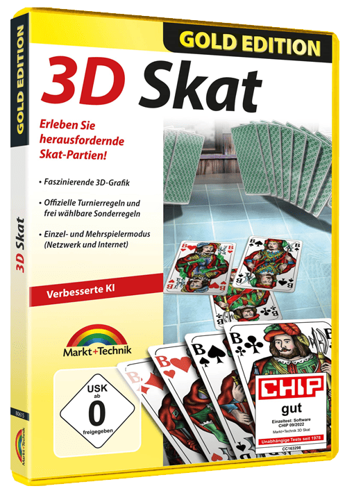 3D Skat - Gold Edition - Software – Markt+Technik Verlag GmbH