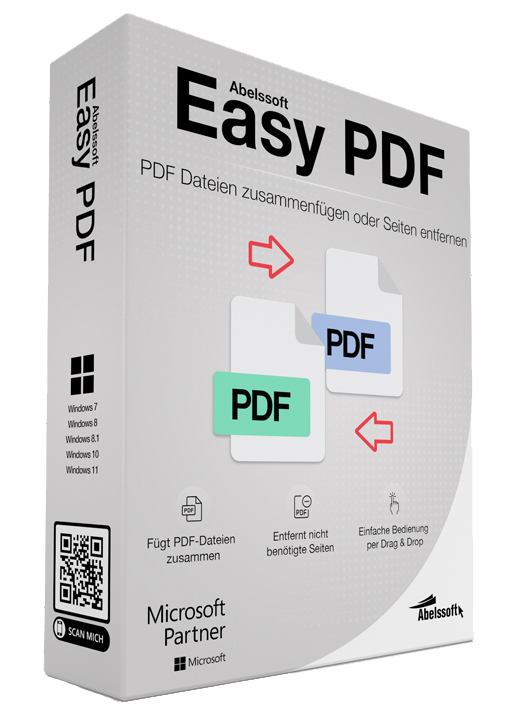 Per Drag and Drop PDF's zusammenfügen