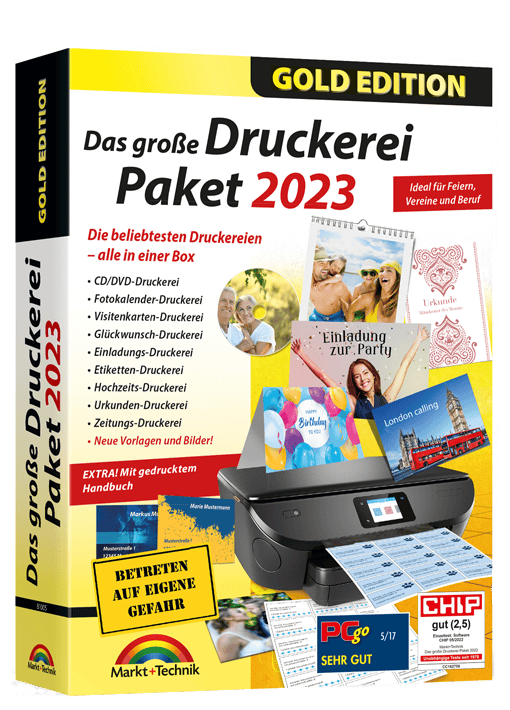 Alle Bestseller-Druckereien in einem Paket