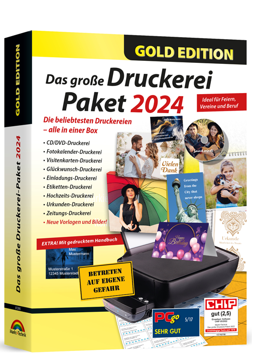 Druckerei Paket 2024