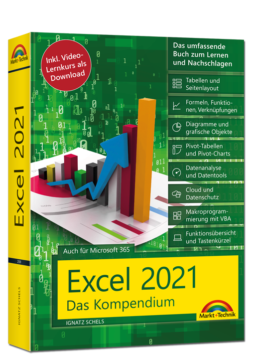 Excel 2021 – Das Kompendium - Mehr Wissen geht nicht