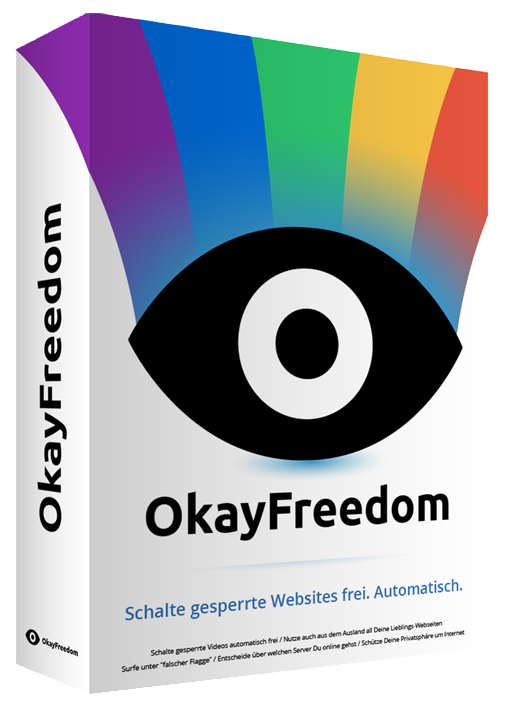 OkayFreedom - Installieren und anonym lossurfen - einfacher geht es kaum
