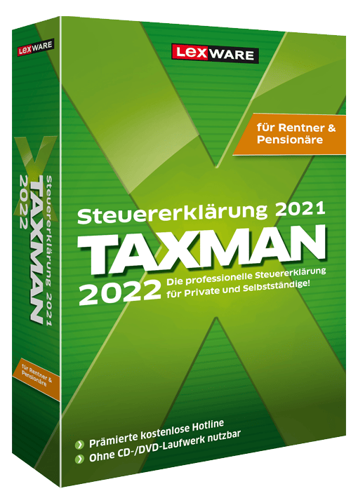 Lexware Taxman 2022 - Für eine sichere und erfolgreiche Steuererklärung