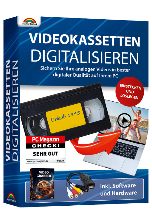 Videokassetten digitalisieren Test Sehr gut