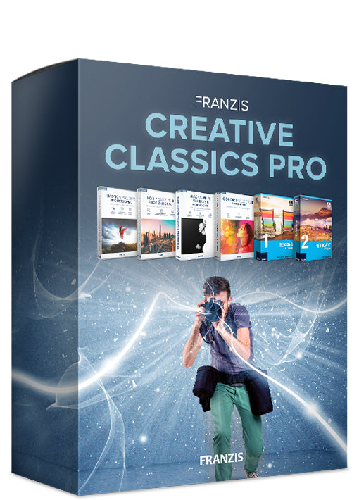 Das Creative Classics Paket ist eine Sammlung mit professionellen Bildbearbeitungs-Technologien