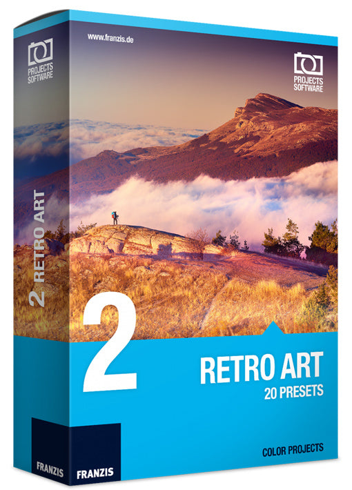 Add-on Paket mit 20 perfekt abgestimmten Presets für alle Versionen ab COLOR projects 4