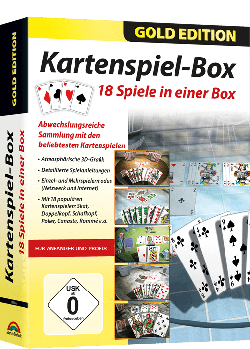 18in1 Kartenspiele Box