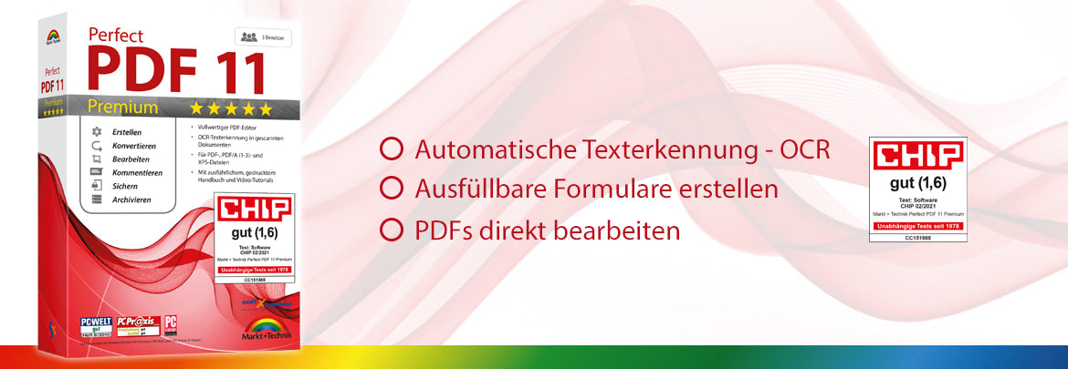 Das Komplettpaket zum Arbeiten mit PDF-Dateien