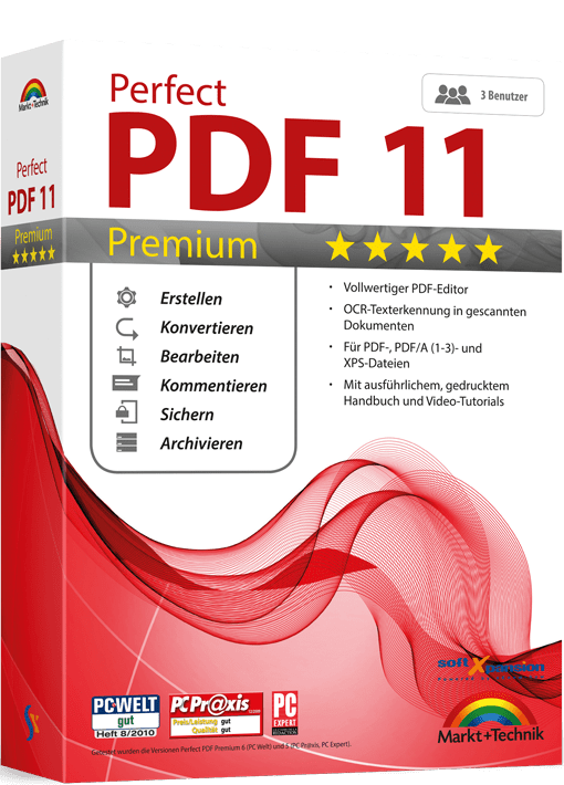 Das Komplettpaket zum Arbeiten mit PDF-Dateien