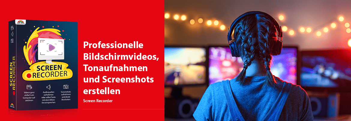 Mit dem Screen Recorder Ultimate können Sie ganz einfach mit einem Klick Ihren Desktop PC aufnehmen