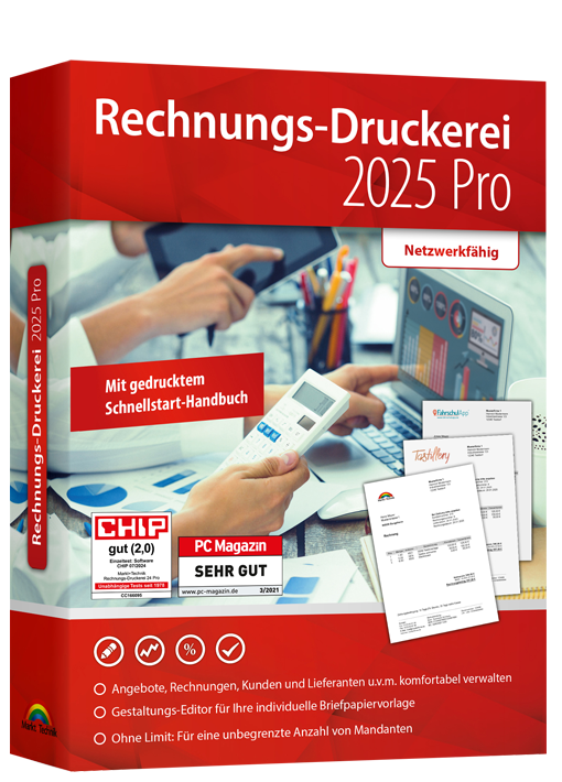 Rechnungs-Druckerei 2025 Pro