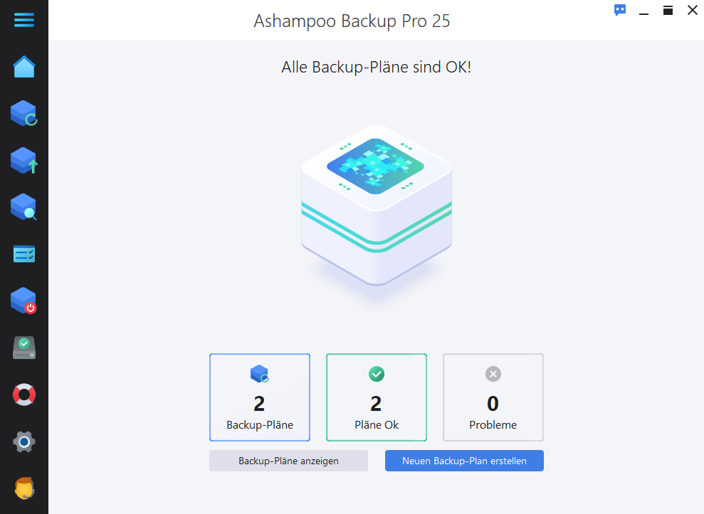 Backup zur Sicherung und Wiederherstellung von Daten und ganzen Partitionen