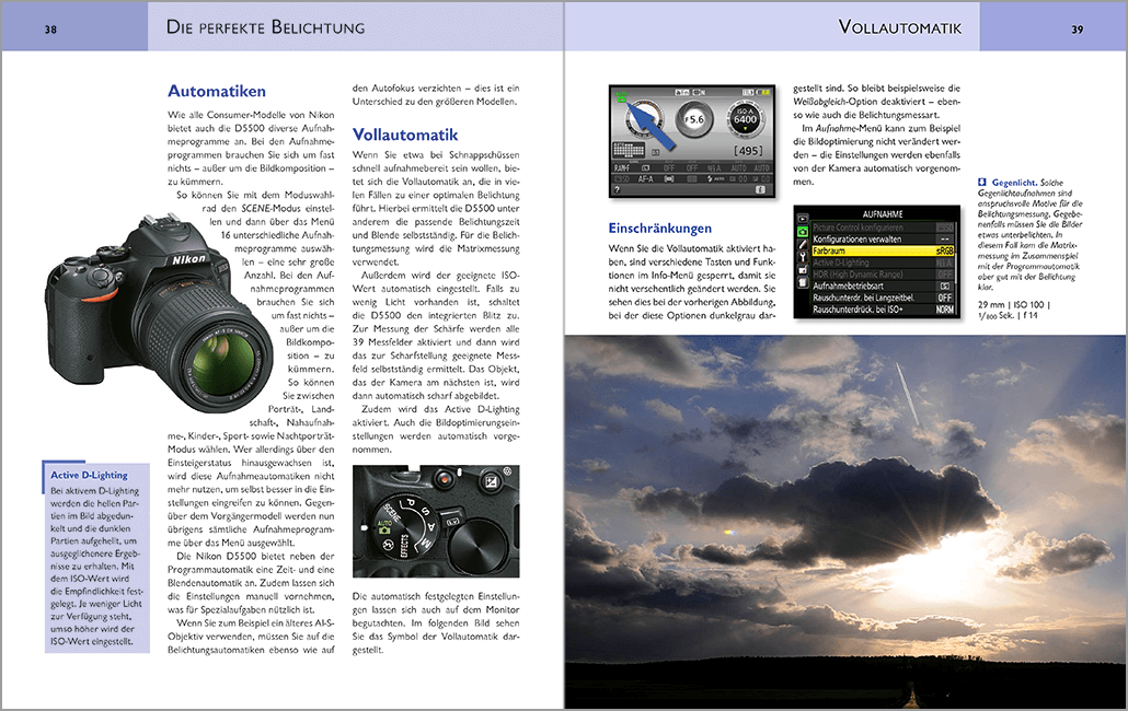 Perfekter Umgang mit der neuen Nikon D5500