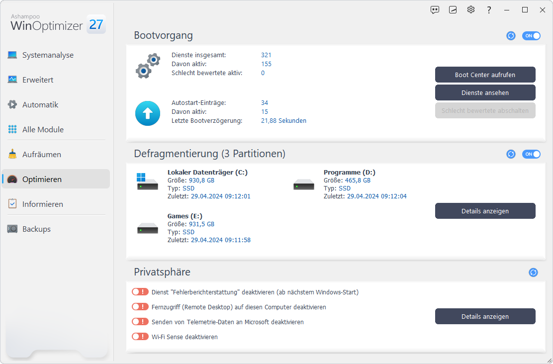  schlankes und sicheres Windows