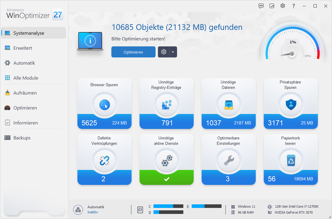  schlankes und sicheres Windows