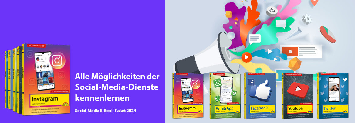 Lernen Sie alle Möglichkeiten der Social-Media-Dienste kennen