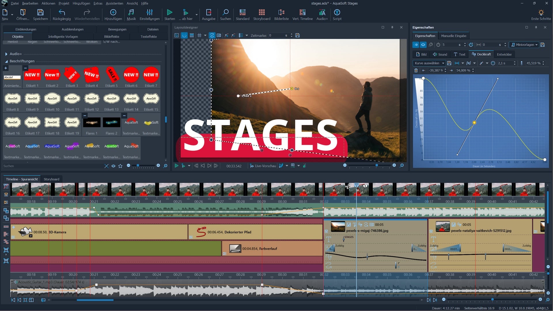 Stages 2024 - Multimedia-Produktionssoftware