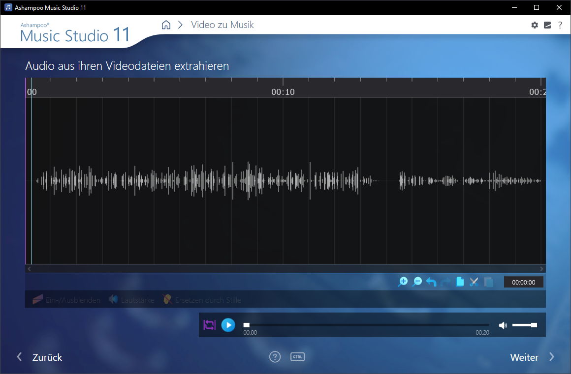  Konvertieren und Mixen von Audio-Dateien
