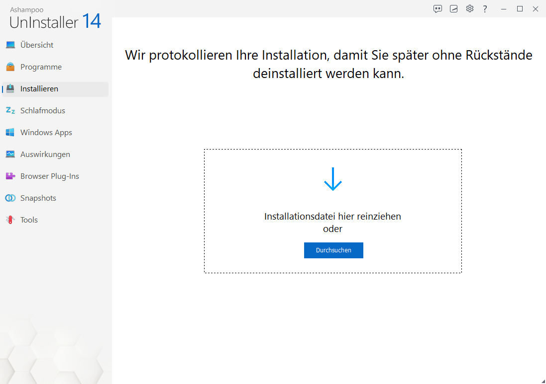 Unerwünschte Programme deinstallieren bis zum letzten Byte