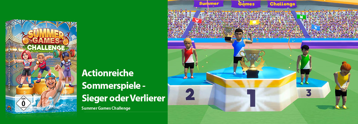 Summer Games Challenge für Windows - 14 abwechslungsreiche