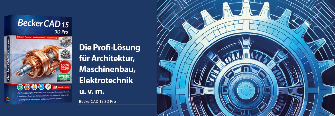 BeckerCAD 15 3D Pro - Voll kompatibel mit AutoCAD und CADdy++ ...