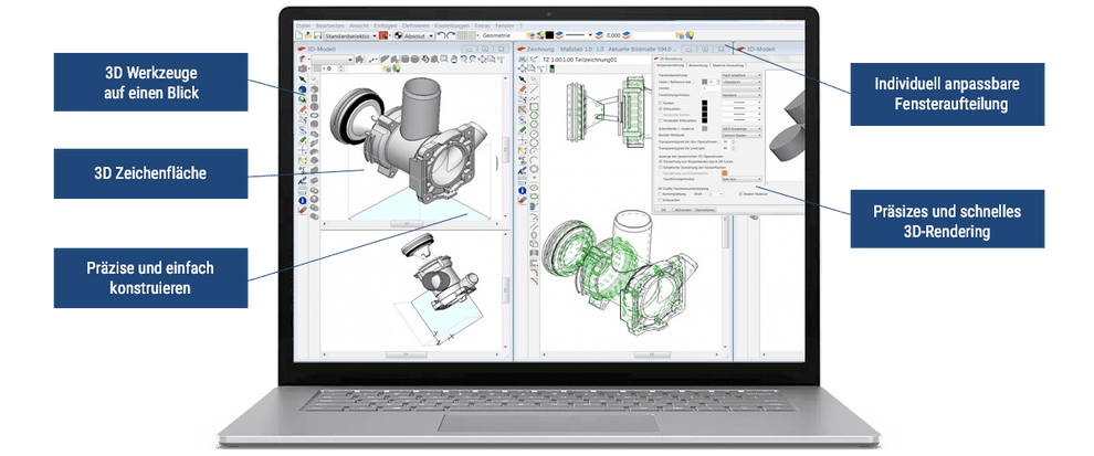 BeckerCAD 15 3D Pro - Voll kompatibel mit AutoCAD und CADdy++ ...