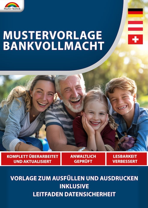 Bankvollmacht - Mustervorlage 2025