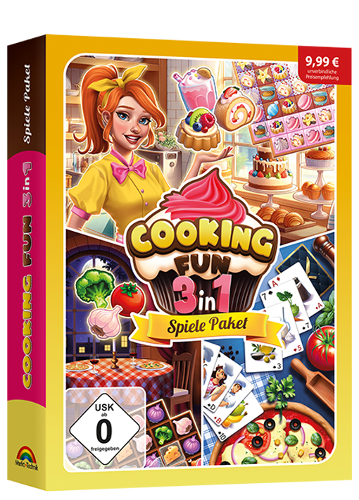 3in1 Cooking Fun - Spielepaket