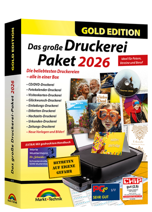 Das große Druckerei Paket 2026