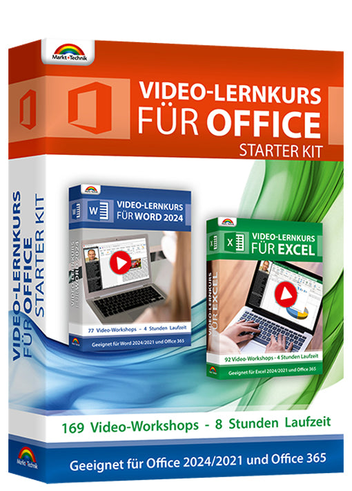 Word und Excel Video Lernkurs Bundle – Markt+Technik Verlag GmbH