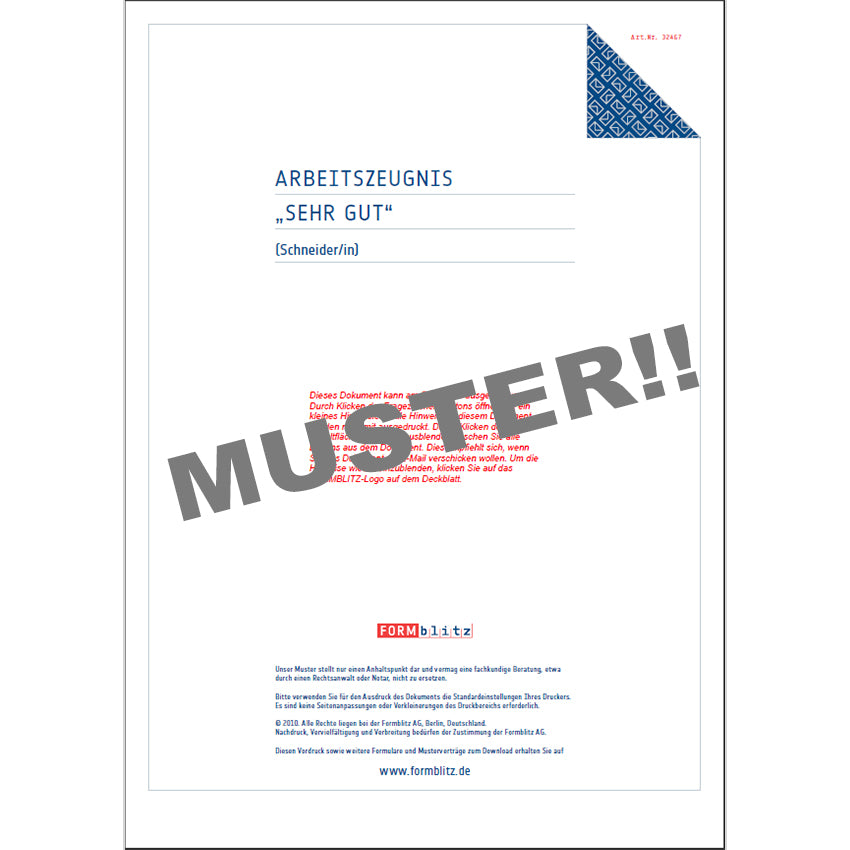 Arbeitszeugnis Note Eins Mustervorlage als DOC und PDF Markt+Technik Verlag GmbH Arbeitszeugnis Note Eins Mustervorlage als DOC und PDF Markt+Technik Verlag GmbH